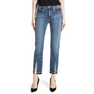 FRAME Denim Le Nouveau Straight Split Hem Jeans Size 30